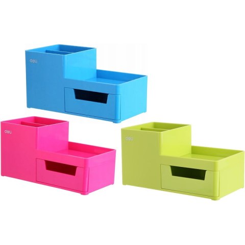 Organizer na biurko Deli Rio niebieski