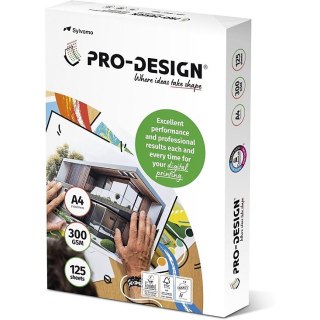 Papier Pro-Design A4/300g satynowany (125)
