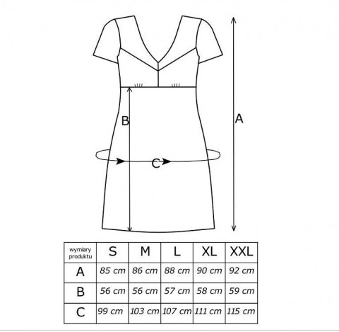Koszula nocna Daria Cappucino