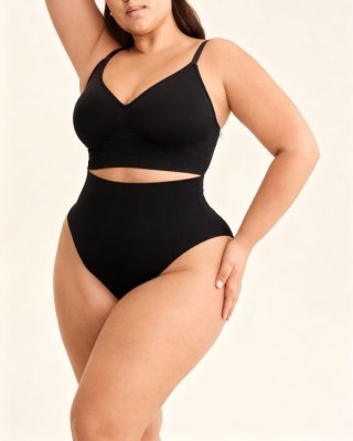 Figi S124 Shapewear Brazylian Black
