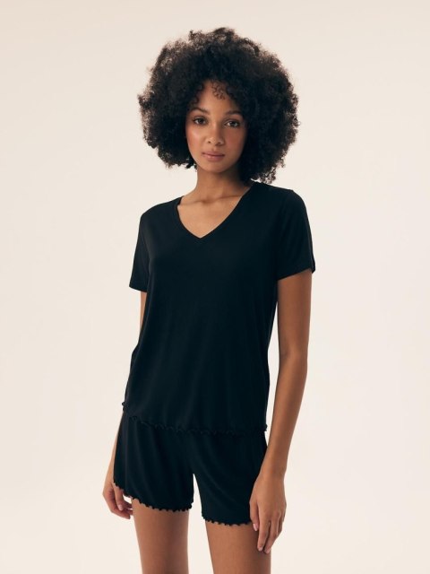 Piżama Noves 43022 Czarna