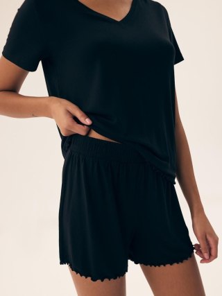 Piżama Noves 43022 Czarna