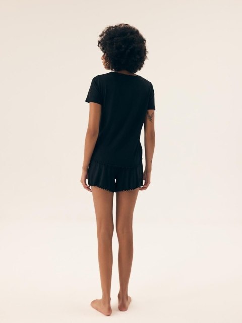 Piżama Noves 43022 Czarna