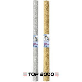 Bibuła marszczona Top 2000 Creatino 50x200cm srebrna