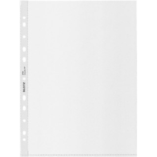 Koszulki Leitz Recycle A4/100µm groszkowe (100)