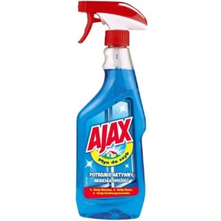 Płyn do szyb Ajax 500ml niebieski