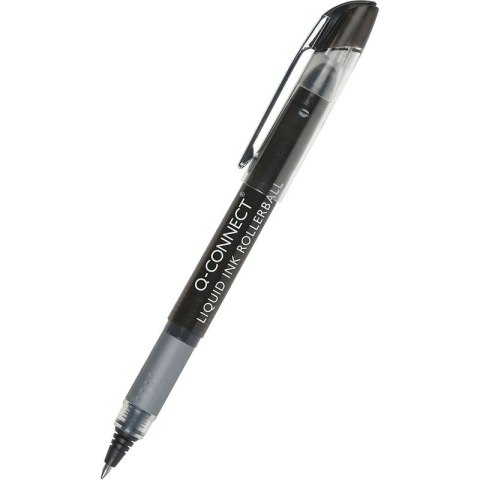 Cienkopis kulkowy Q-Connect 0.5mm czarny