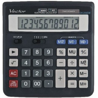 KALKULATOR VECTOR DK-209DM