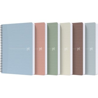 Kołozeszyt Oxford My Rec'Up A5/90k kratka mix kolorów