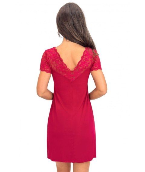 Koszula nocna Sonia Bordowa