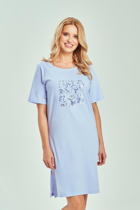 Koszula nocna Valentina 3554 Niebieska