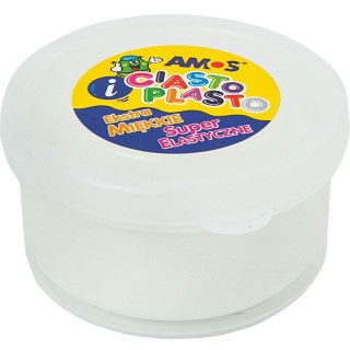 Masa plastyczna Amos Ciasto-Plasto 30g biała