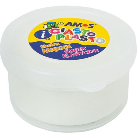 Masa plastyczna Amos Ciasto-Plasto 30g biała