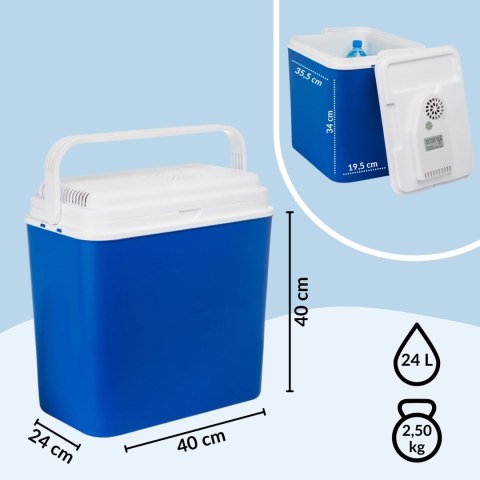 Lodówka turystyczna samochodowa KAMAI ATLANTIC 24L - 12V Lodówka turystyczna samochodowa KAMAI ATLANTIC 24L - 12V
